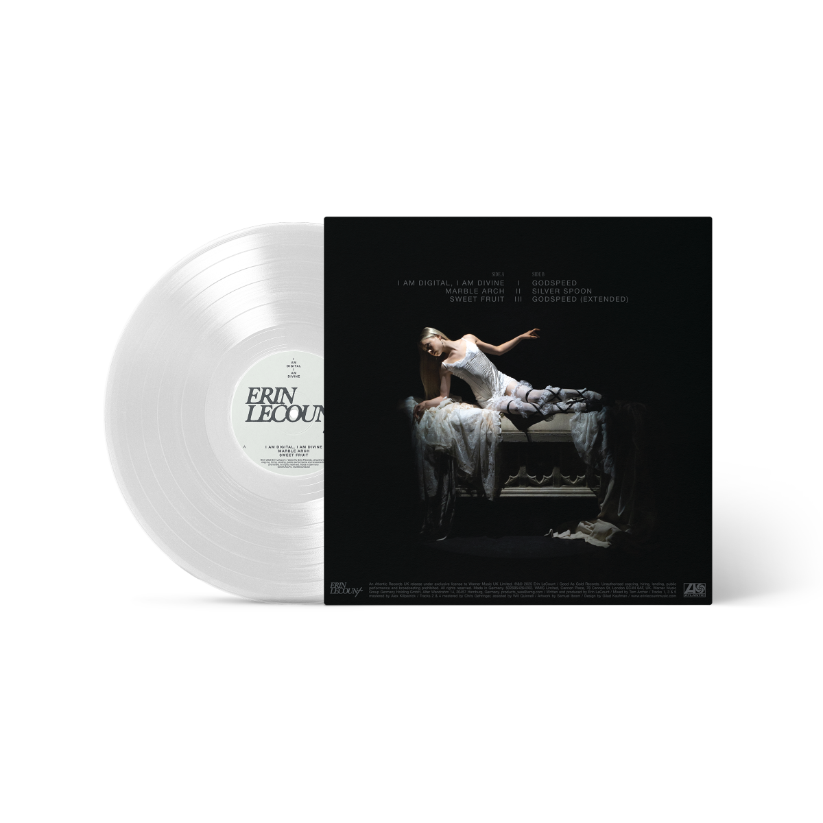 I Am Digital, I Am Divine Transparent Vinyl